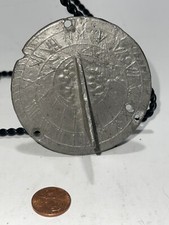 Römische Ziffer Metall Sonnenuhr 3 Zoll Durchmesser