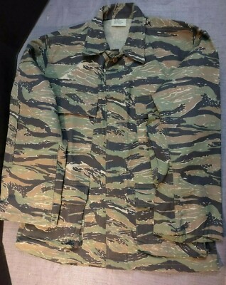 MSI VIETNAM ERA TIGER STRIPE ARVN VNMC COMBAT TACTICAL JACKET