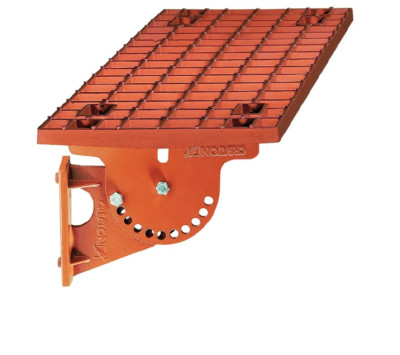 Creaton Futura Langrost inkl. 2 Stück Grundelement Alu Nuance Kupferrot