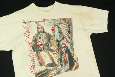 red indian t shirt