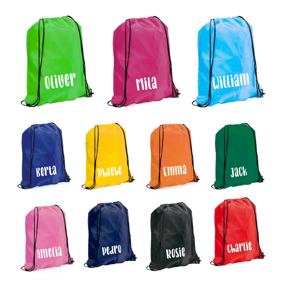 Childrens drawstring bags top