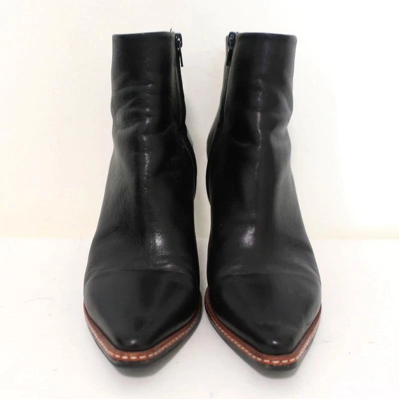 Maison Martin Margiela заостренный носок ботильоны из черной кожи размер 37,5 - Изображение 3 из 4
