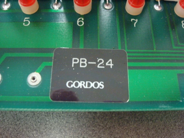 USED Gordos PB-24 Digital I/O Module Mounting Board 24 Port w/ 24x IDC24 - Image 3 of 4