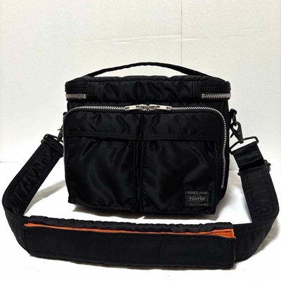 PORTER Tanker Camera Bag Black Nylon Padded Case Yoshida Japan Travel Rare