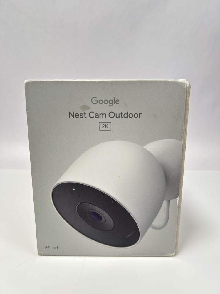 【新品 未開封】Google Nest Cam Outdoor 2K Google Nest Cam Outdoor Wired 2nd Gen 2K Security Camera Night