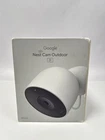 Google Nest Cam Outdoor Wired 2nd Gen 2K Security Camera Night Vision Snow