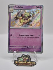 Pokémon TCG Kadabra 149/091 Paldean Fates Baby Shiny Mint/Near Mint