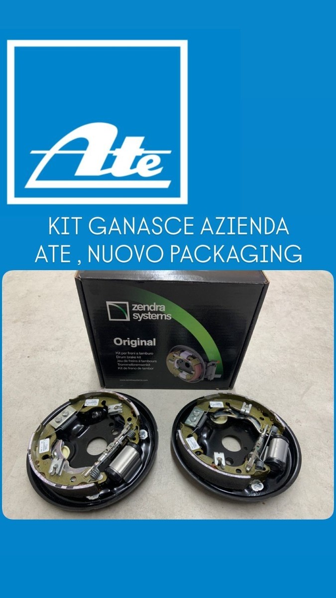 COPPIA GANASCE FRENI POSTERIORI 228mm SUZUKI SAMURAI - SANTANA - SJ - Four X Rocker | Ricambi e accessori 4x4