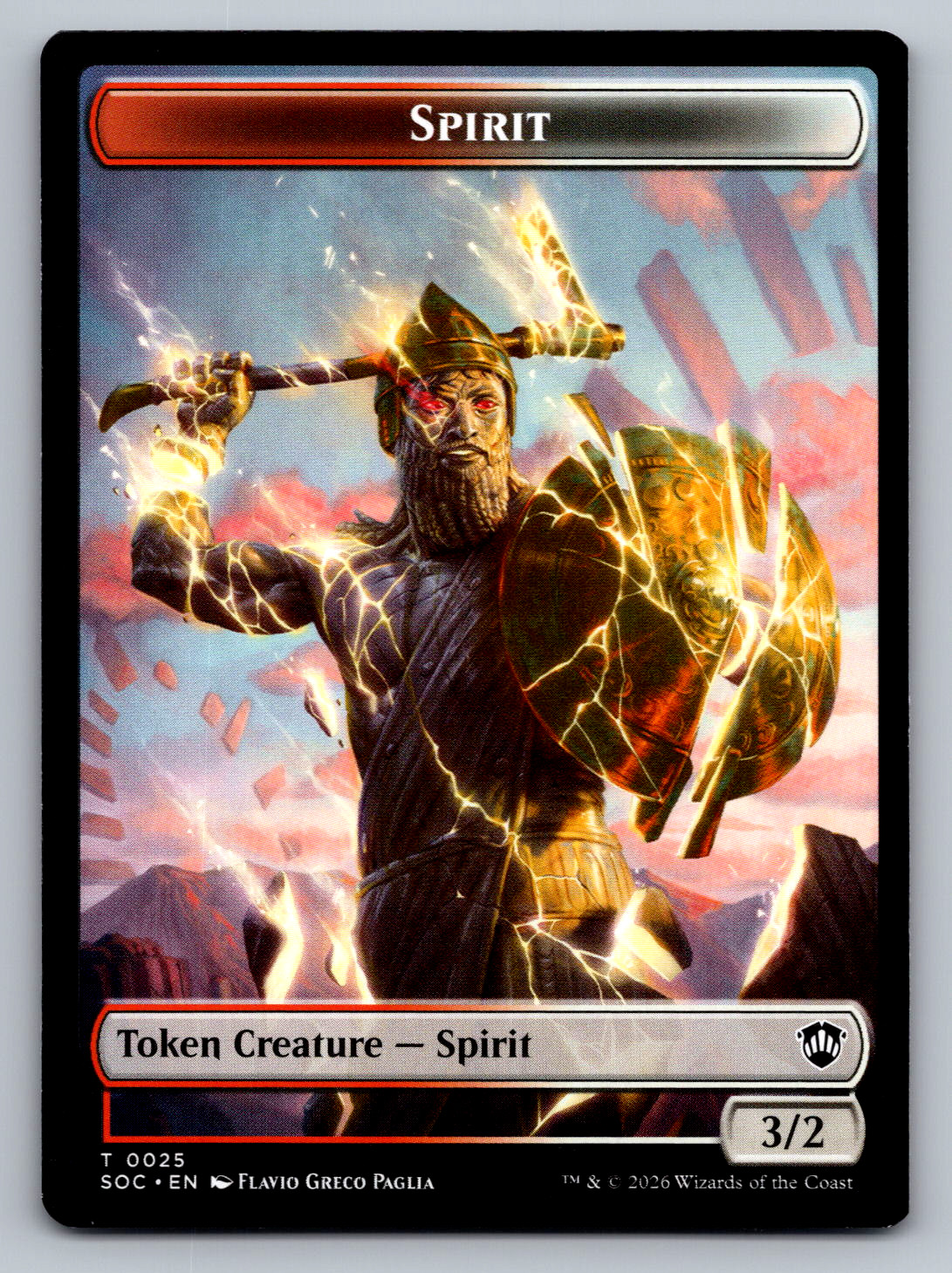 Spirit T 0025 / Rogue T 0010 Secrets of Strixhaven Regular