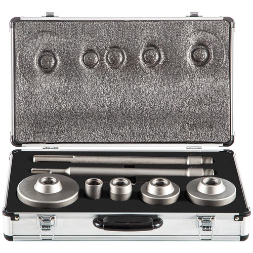 9PCS Concrete Hole Saw Kit Wall Hole Opener 30-100mm SDS Plus or SDS Max Shank - Afbeelding 3 van 11