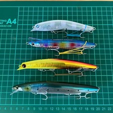 Seabass, Bluefin Tuna, Flatfish Lure 4 Set