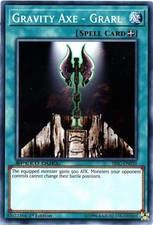 Yu-Gi-Oh TCG SBSC-EN039 C Gravity Axe - Grarl Speed Duel: Scars of Battle