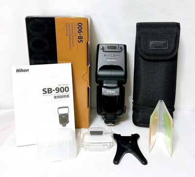 [Near Mint] Nikon Speedlight SB-900 Blitzgerät mit Box & Zubehör getestet fun...