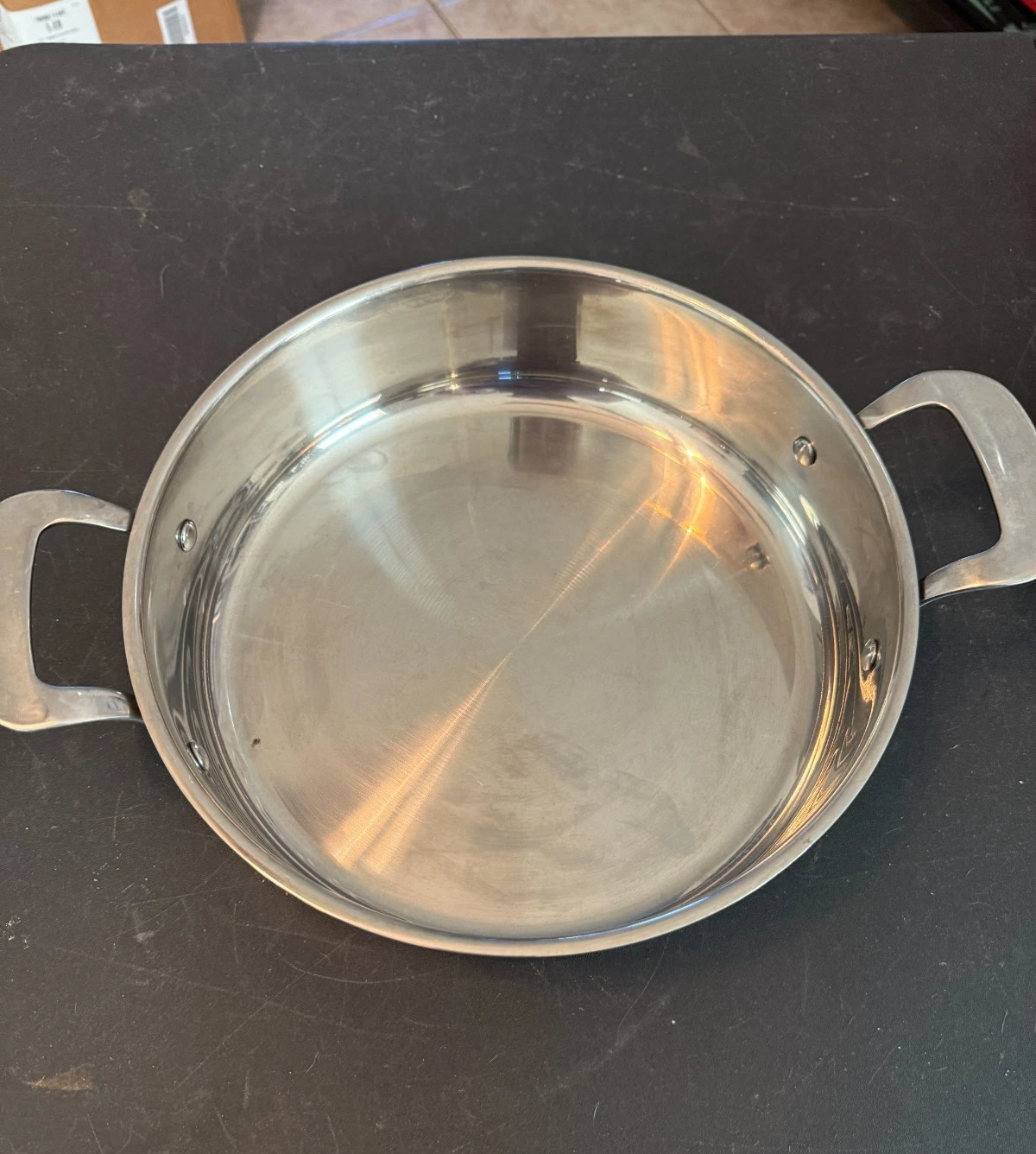 NuWave Induction Cookware 3.5 Quart Pot Stainless Steel Multipurpose w/Lid