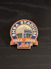 New York Mets Shea Stadium Lapel Pin 1964-2008 MLB Baseball Collectable LFGM!