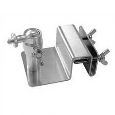 Stainless Steel Adjustable Gutter Bracket for Security and Solar Devices