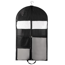 43 Inch Hanging Suit Garment Bags with Zipper for Clothes Shirt Jacket Coat