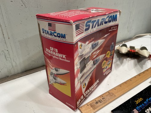 StarCom SF/B Starhawk™ Fighter/Bomber, Vintage 1987 Coleco 1352 - Picture 4 of 8