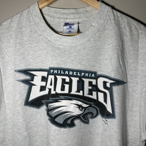 Pro player Philadelphia Eagles Tshirt Large 90s Made In USA 1996 - Picture 2 of 7
