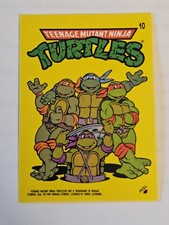 Teenage Mutant Ninja Turtles Rookie Sticker 10 1989 Topps TMNT