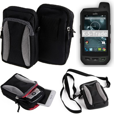 Umhängetasche / Holster für Sonim XP7 Gürteltasche Case Schutz-Hülle Handyta