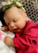Reborn baby doll..Sam 18 Inches In Length!! No Coa