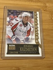 2014-15 Fleer Showcase #50 EVGENY KUZNETSOV Skybox Premium RC /299 Washington