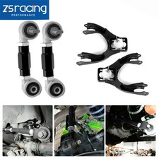 Black Front Upper Control Arms Rear Camber Kit For 1996-2000 Ek Black Front Upper Control Arms Rear Camber Kit For 1996-2000 Ek