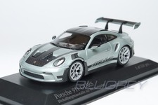 Minichamps 1/43 Porsche 911 992 Gt3 Rs Weissach Package 2024 Silver Limited To 3