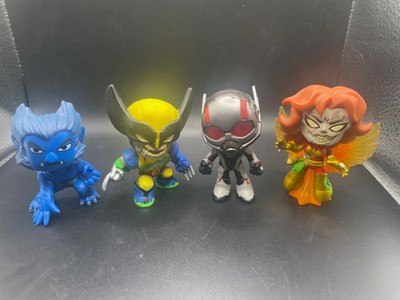 Funko Mystery Mini Bobble head Lot of 4  X men Marvel Wolverine