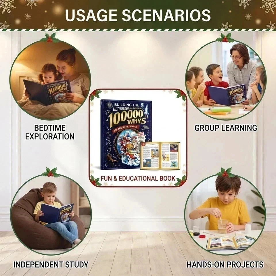 BUILDING THE ULTIMATE BRAIN 100000 WHYS Kids Book Extracurricular Reading 5