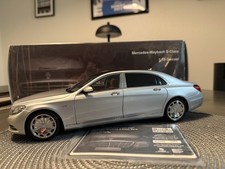 1/18 Scale Almost Real 2016 Mercedes Maybach S Class S600 Iridium Silver 