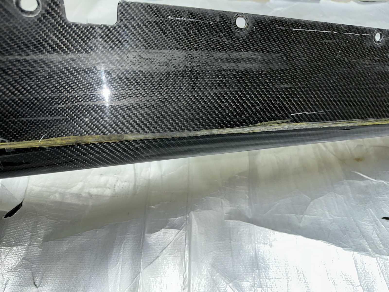 LAMBORGHINI AVENTADOR S LP740 ROCKER PANEL WITH CARBON FIBER SKIRTS LEFT SIDE