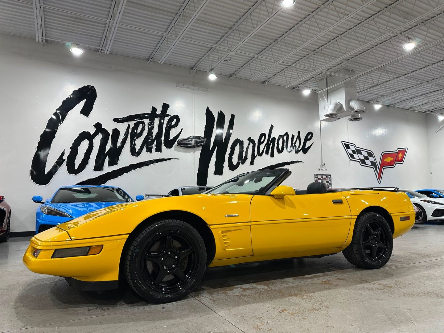 1996 [000] Competition Yellow Chevrolet Corvette   | C4 Corvette Photo 2