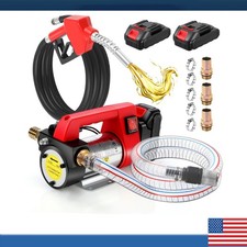 Electric Fuel Transfer Pump 260w Cordless Electric Fuel 15000mah 260w 12gpm