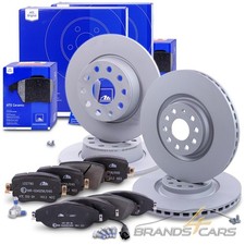 ATE BREMSSCHEIBEN +CERAMIC BELÄGE VORNE+HINTEN FÜR SEAT LEON 5F SKODA OCTAVIA 3