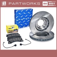 Bremsscheiben + BremsbeläGe +Wk FüR Porsche Panamera 970 3.0 3.6 4.8 S Vorne