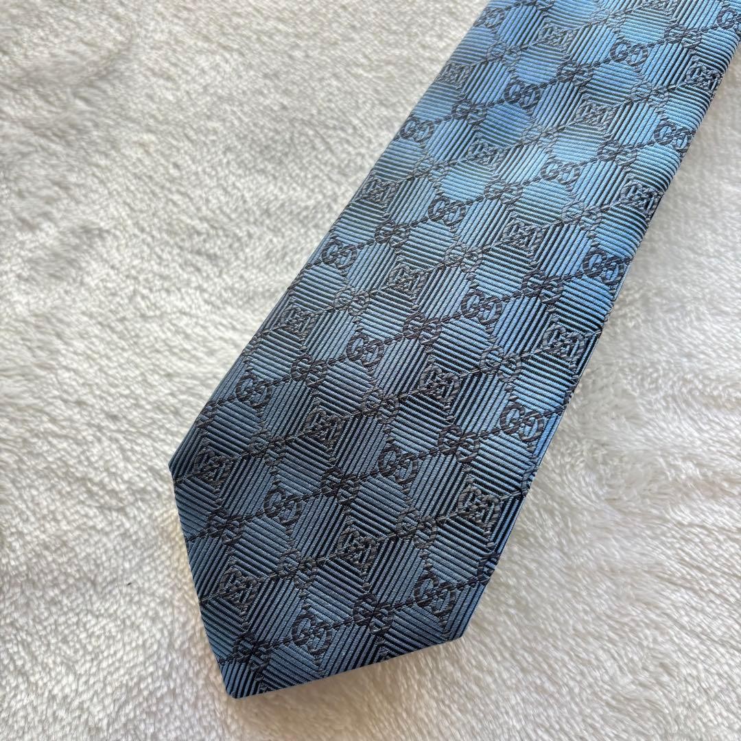 Almost Unused Gucci GG Pattern Interlocking Silk … - image 3