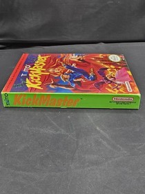 Kick Master Kickmaster for NES Nintendo Complete CIB Box Manual Inserts Tested 