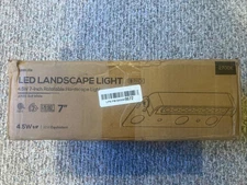 LEONLITE 4.5W 7-INCH ROTATABLE HARDSCAPE LIGHT. 2700K SOFT WHITE 8 PACK