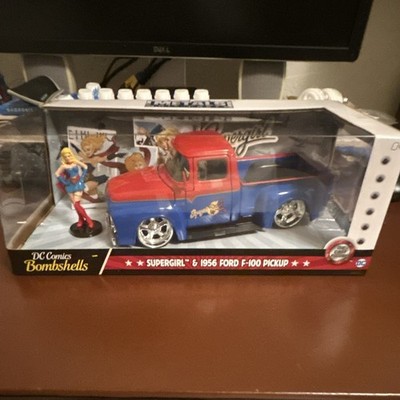 Metals Die Cast DC Comics Bombshells Supergirl 1956 Ford F-100 1:24 Unopened