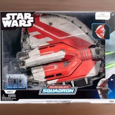 Star Wars Micro Galaxy Squadron Ahsoka Tano's T-6 Jedi Shuttle NIB
