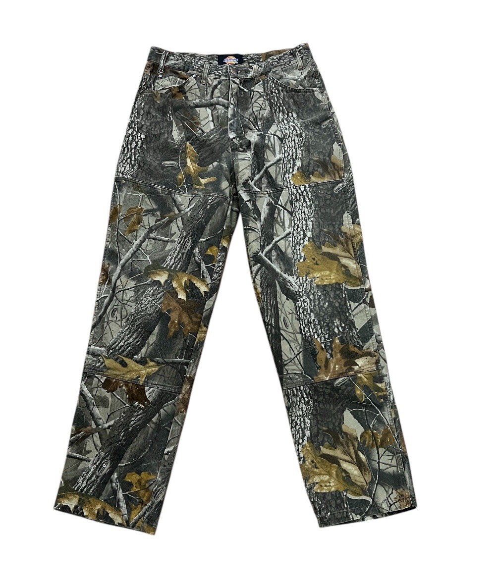 REAL TREE CAMO DOUBLE KNEE PANTS Sサイズ Vintage Levi's 'Double Knee' Realtree Camo Pants 40