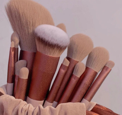 13Pcs Makeup Brush Set Make Up Concealer Brush Blush Powder Brush Eye Shadow Hig