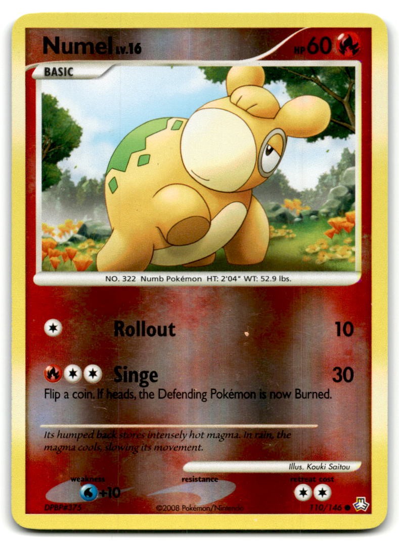 Pokemon Legends Awakened Reverse Holo Numel #110/146 Common