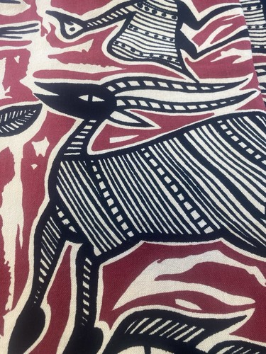 VTG African Batik 100% Cotton Handwoven Double Bedspread/Blanket Made in India - Picture 6 of 6