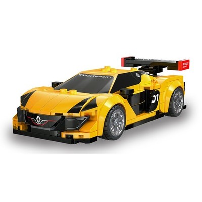 CaDA Renault Sport RS.01 1:24 gelb Bricks Klemmbaustein
