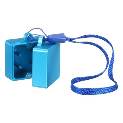 2 in 1 Switch Opener Aluminum Keyboard Switch Opener Magnet with String Blue