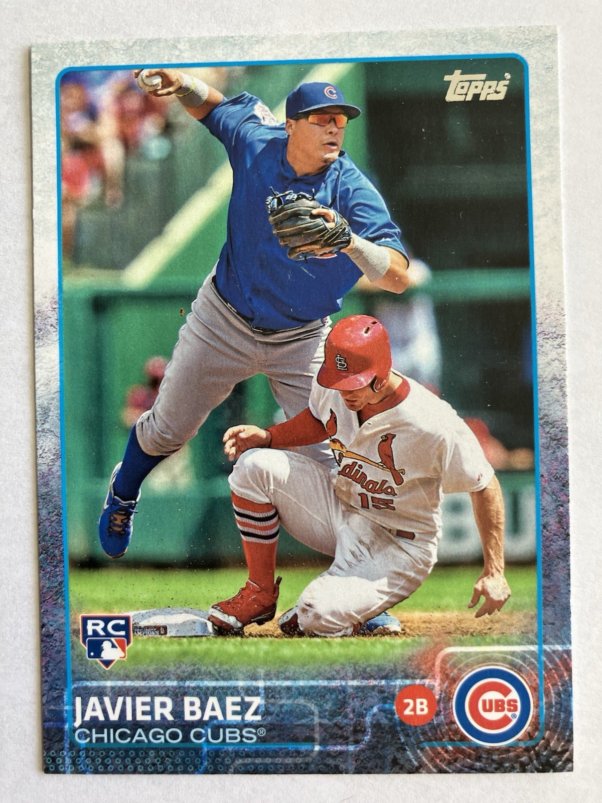 2015 Topps #315 Javier Baez Rookie Card RC Chicago Cubs