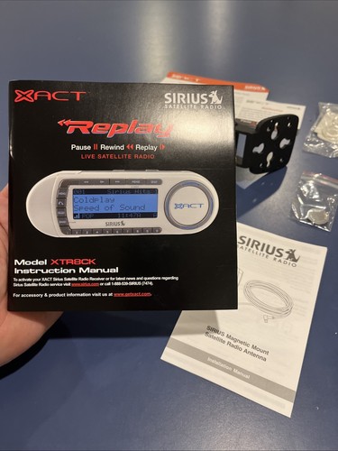 Sirius XM Radio Xact XTR8CK / Funkgerät und Fernbedienung enthalten / UNGETESTET - Bild 7 von 14